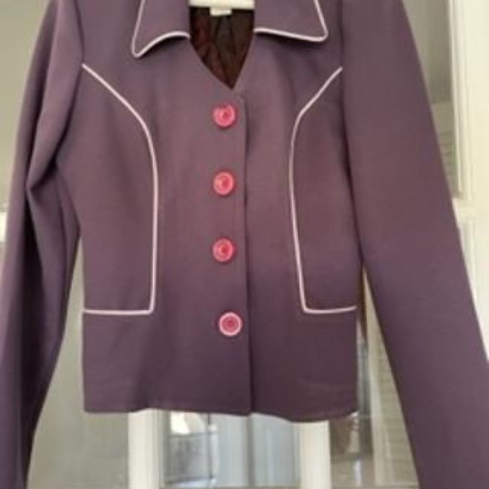 Xoxo Vintage 2 Piece Skirt Suit (Juniors)